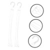 Alipis 20pcs Hanging Flower Pot Hook Hooks Plants Planter Hanger