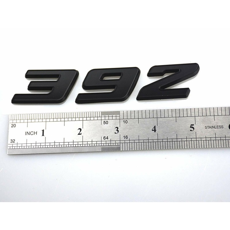 Pair 392 Emblem Side Rear Fender Badge Body Sticker Decal