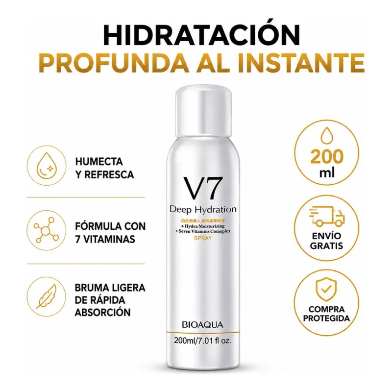 Kit 2 Aclarantes Blanqueador De Piel Instantánea Bioaqua V7