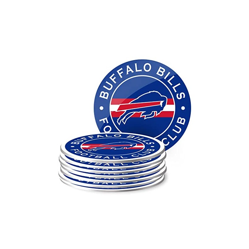 Buffalo Bills Coasters - Eight Pack