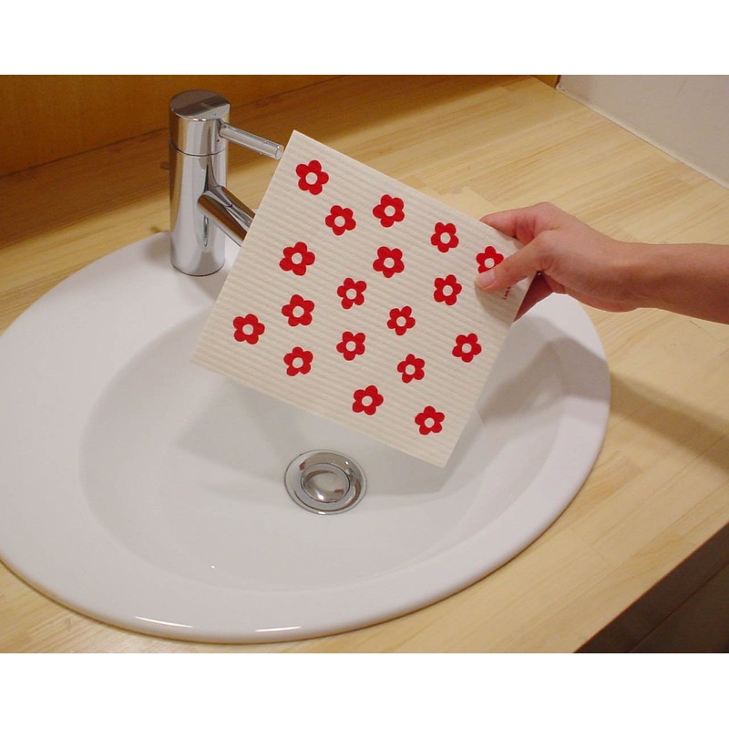 Ecomfort House Sponge Wipes, Tulip Coaster, Nordic