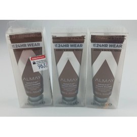 Almay 3 PACK ALMAY VELVET FOIL CREAM SHADOW 24HR WEAR 080 OUT OF THE WOODS