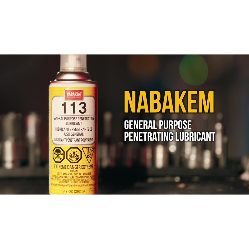 NABAKEM #113 General Purpose Penetrating Lubricant Aerosol