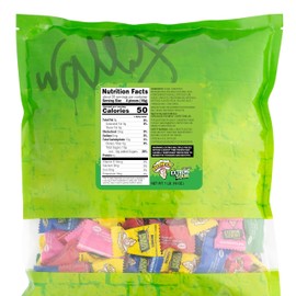 WARHEADS - Extreme Sour Hard Candy - Sour Apple, Black Cherry, Blue Raspberry, Lemon & Watermelon Flavors, Great For Parades - 1 lb. Bulk Bag