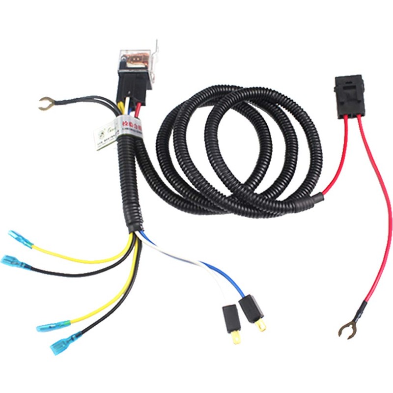 FARBIN 12v Car Horn Relay Wiring Harness Kit and Horn