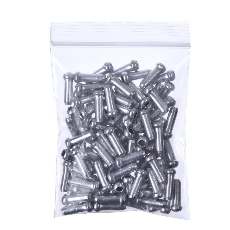 200 Pack Cable End Brake Cable Cap Cable Crimp Ends