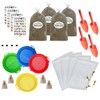 Gem Mining Birthday Party Kit Large! Gemstone Paydirt, Sieve, Shovel,