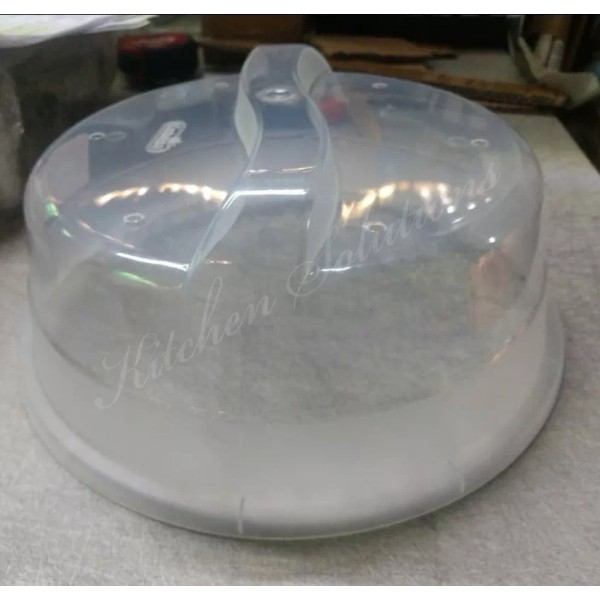 Turjei Cubreplato Para Microondas 26 Cm Color Transparente Liso