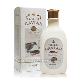 Skinfood Gold Caviar EX Emulsion 145ml Lotion Wrinkle Improvement / 스킨푸드 골드 캐비어 이엑스 에멀전 145ml 로션 주름개선