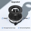 Vacuum Suction Magnetic Phone Holders for Your Car, 360° Adjustable
