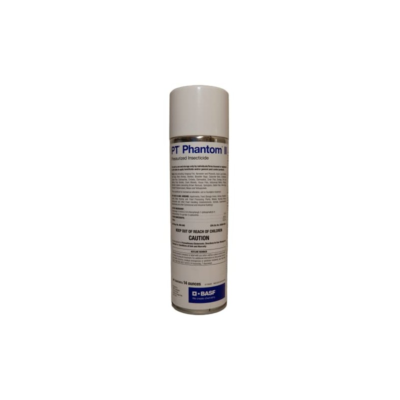 BASF PT Phantom II Pressurized Insecticide Spray, Kills Ants, Cockroach,