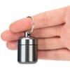 Pill Keychain Holder - Small Pill Box Waterproof Pill Fob