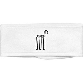 'Cricket Wickets & Ball' Beauty Head Band/Hair Band (HB00000612)