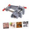 Operitacx Mini Vice for Workbenches Jewellers Small Handle Craft Device
