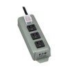 Tripp Lite 3SP Waber Power Strip Metal 5-15R 3 Outlet