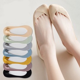 Lucky box 10 pairs of random fake double socks women’s overshoes that won’t come off / 럭키박스 안벗겨지는 페이크 더블 삭스 여자 덧신 랜덤 10켤레