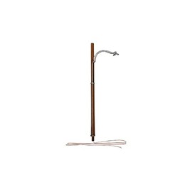Woodland Scenics WOOJP5638 N Street Lights, Wooden Pole (3)