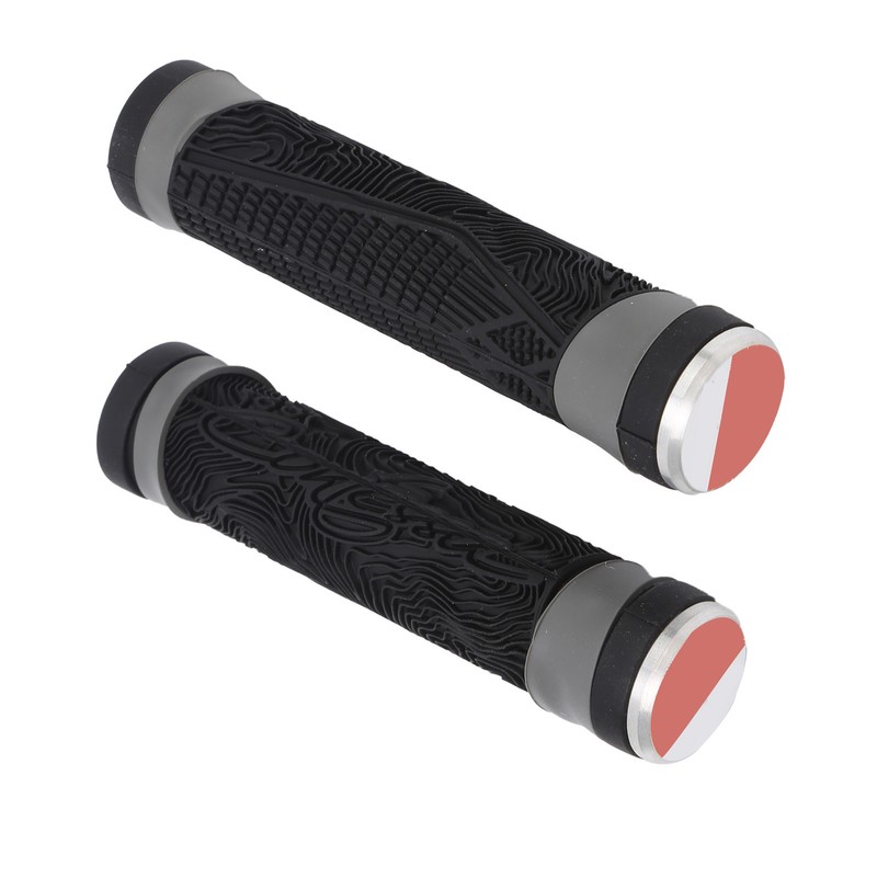 Antislip Silicone MTB Bicycle Handlebar Grips with Plugs Shockproof Cycling