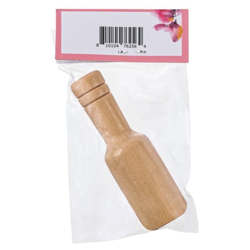 Gourmanity Comfort Wooden Bath Salt Scoop | Mini Versatile Scoop