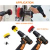 Keadic 4pcs Drill Brush Attachment Set, Electric Cleaning Brushes Set,Power
