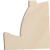 DOITOOL 5pcs Wooden Clay Board for Portrait Making Safe Durable