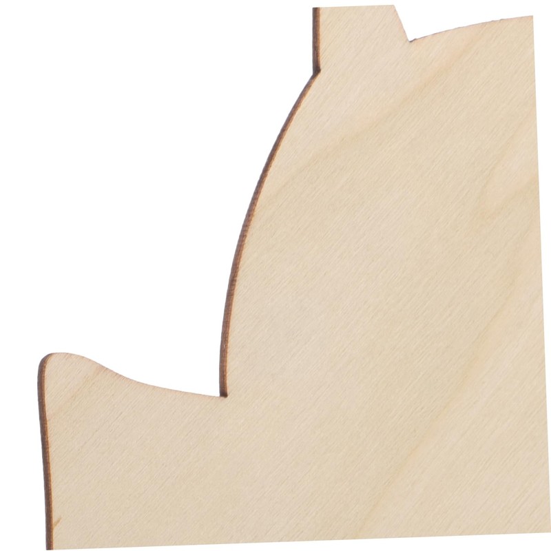 DOITOOL 5pcs Wooden Clay Board for Portrait Making Safe Durable