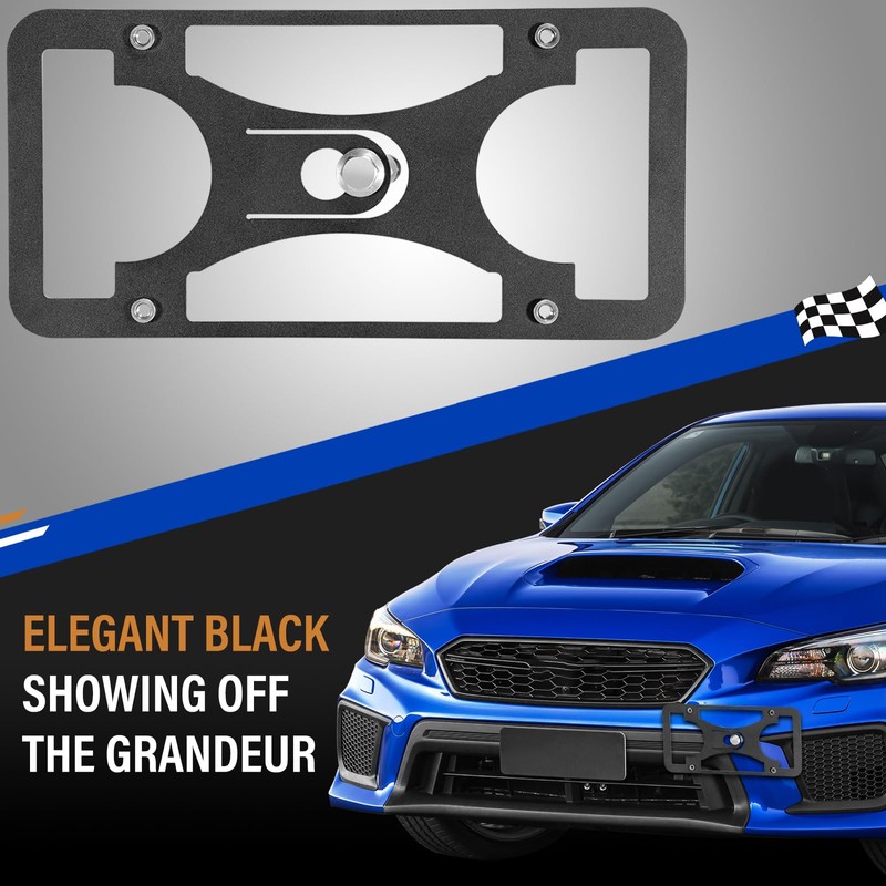 No Drill Front License Frame Compatible with Subaru Impreza |