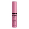 Labial Líquido Nyx Butter Gloss Cobertura Ligera A Media 8ml