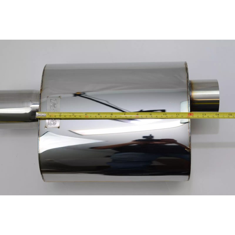 1320 Performance SHORT TIP 3 INCH MUFFLER OVAL 3" INLET