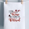 PWHAOO Wine Drinker Kitchen Towel I Can Wine All I