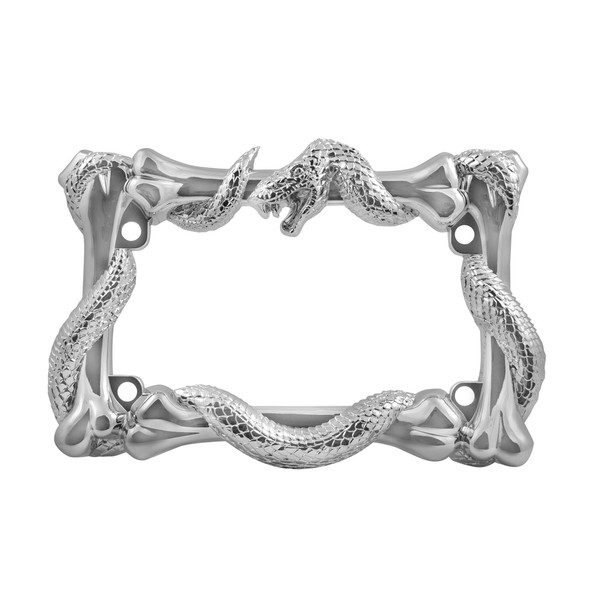Pilot Automotive WL262-C 'Viper/Bones' Motorcycle License Plate Frame
