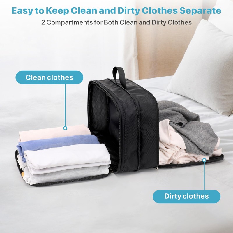 Cambond Double Sided Expandable Packing Cubes - Separate Clean and