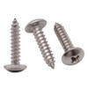 #10 x 3/4" Stainless Steel Truss Head Self Tapping Screws,