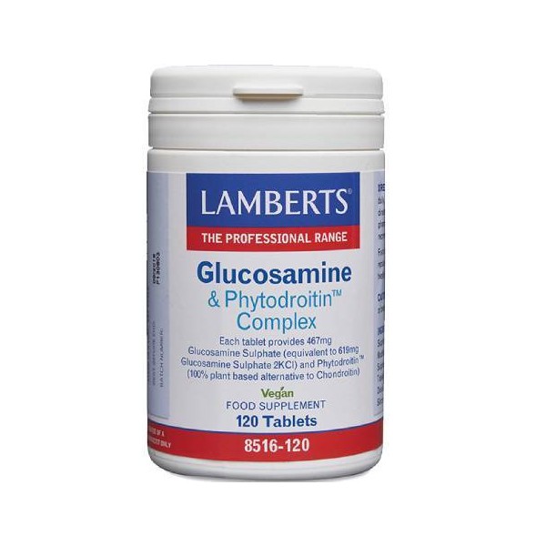 Lamberts Glucosamine & Phytodroitin Complex, 120 Tabs (8516-120)