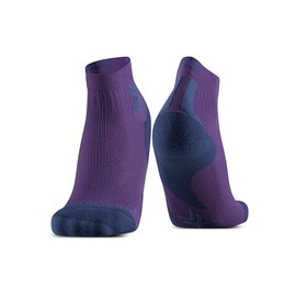 X-Socks Run Discover Ankle, Neobergine/Black, 35 - 38