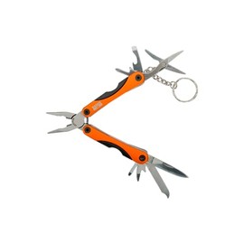 Bahco MTT121 Mini Multi Tool with Key Ring, Multicoloured