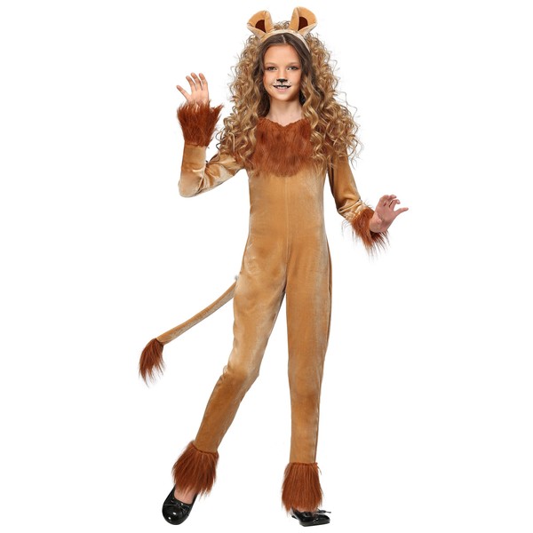 Fierce Lion Girl's Costume 2X-Large