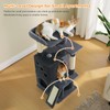 PETEPELA Cat Tree for Indoor Cats, 34.6" Small Cat Tower
