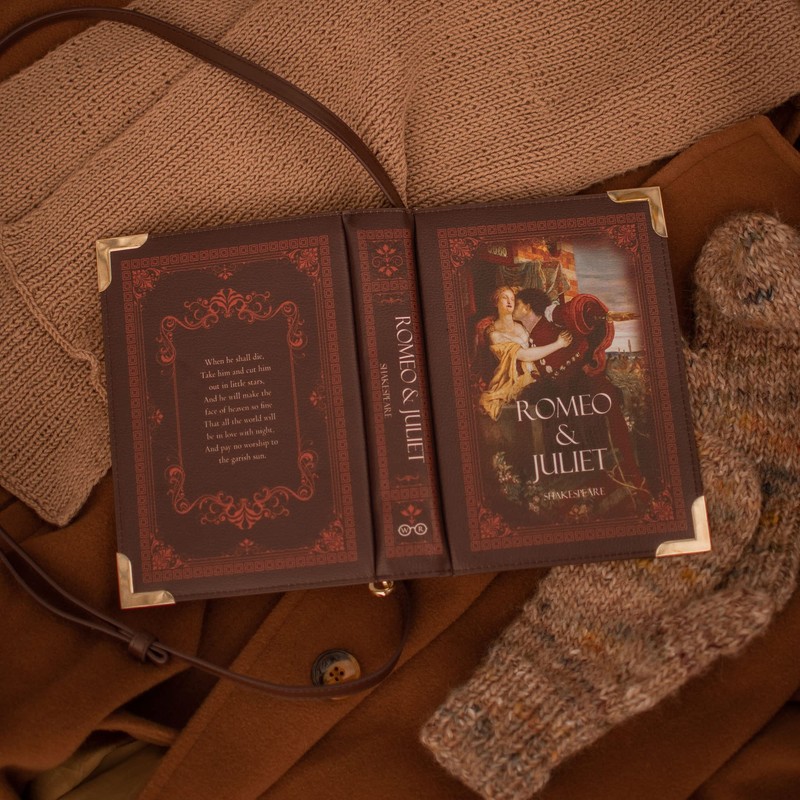 Bolsas de hombro bien leídas, Romeo y Julieta café, L