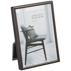 FUJICOLOR 505935 Photo Stand, 1204L Metal, Large, Black