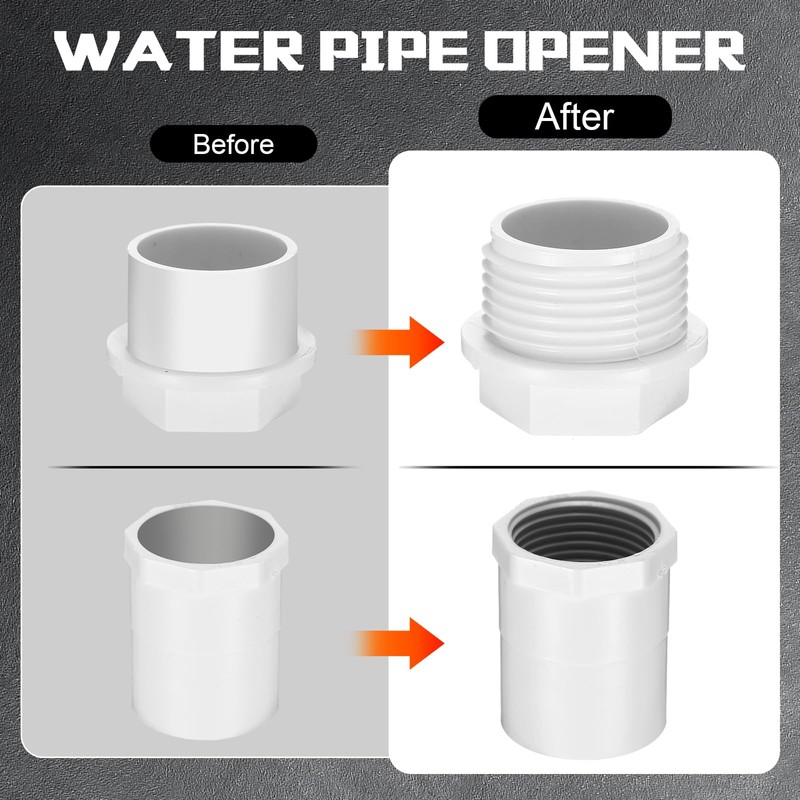 Otoolling Pipe Thread Cutting Tool Integrated Internal & External Pipe