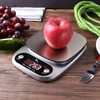Uten Digital Kitchen Scales, White Letter Scales with Tare Function,