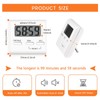 Gulfmew 4 Pieces Kitchen Timer for Cooking, Digital Kitchen Cooking