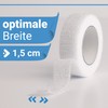Kosmetex 3x Zehenbinde 1.5cm selbsthaftende Binden, Zehen Verband, fixieren, elastisch,