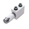VILSTEIN Radiator Connection Set, Multiblock for Bathroom Radiators, Universal, Centre
