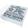 Turtle Sign Decor Sea Turtleology Wood Block Sign Home Beach