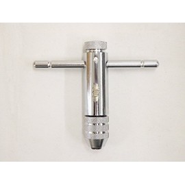 2433 Ratchet Type Tap Handle, Screw Hole Making M3-M8, Compatible Sizes