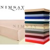 Nimsay Home Plain Dyed PolyCotton Modern Bed Fitted Sheets Soft