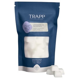 Trapp | No. 25 - Lavender de Provence | Scented Wax Home Fragrance Melts | 4 oz. Bag | Scent Notes of French Lavender, Clary Sage, and Vanilla Orchid | Soy Wax Blend | Made in USA