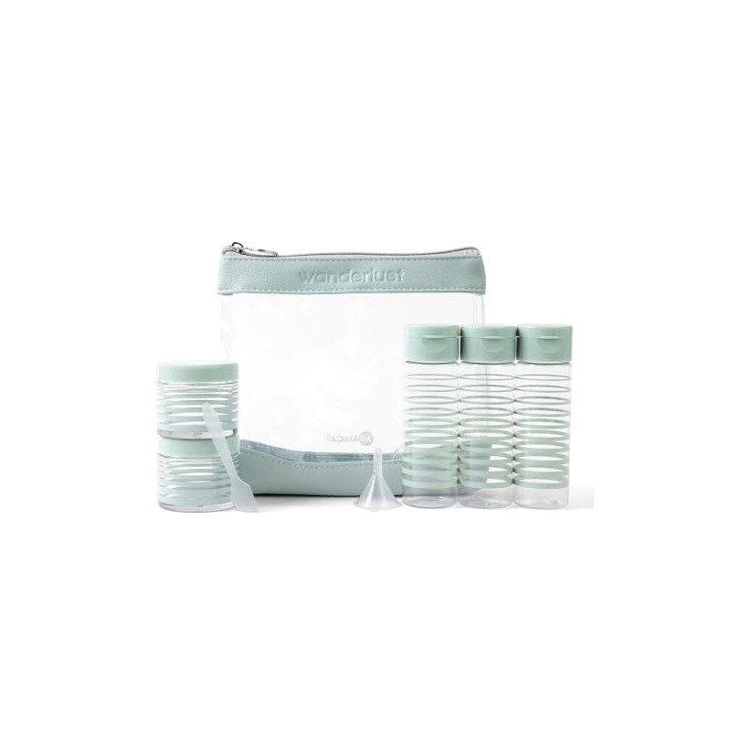 MIAMICA Bottle Set - Sage Green, 9 Piece
